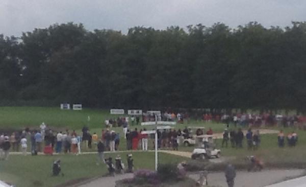 alpstourgolf's tweet photo. nice to see so many spectators to follow lsat match today. @citadelletrophy http://t.co/jlyuQqpMEj