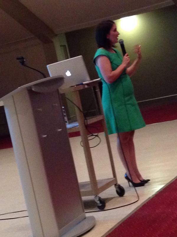 ColleenKessler's tweet image. Media wisdom from the brilliant @iamthatlady at #BloggyCon14! #SheRocks