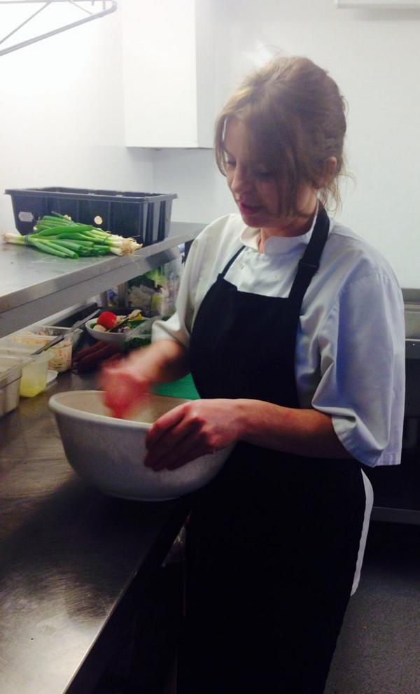 John Paul may have a RARE day off today, but don't worry Chef Pauline is here!