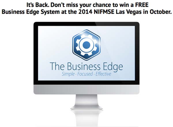 Last chance to win a FREE Business Edge System at #NIFMSE this year! #fasteners <a href="/FastenerShow/">International Fastener Expo</a> bit.ly/1COavd6