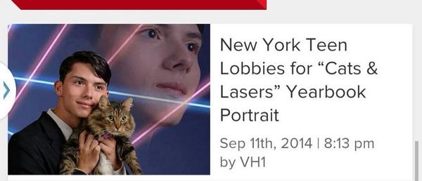 settheboat's tweet image. So I found out that the kid who is fighting for his senior picture to be "laser cats" is a rower. Of course he is.