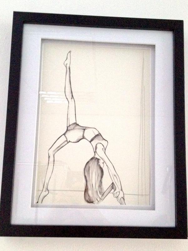 CoreLogicPilate's tweet photo. One of the drawings an incredible client did for the studio for me! #pilates #reformerpilates #drawings http://t.co/EFm7l6ys6N
