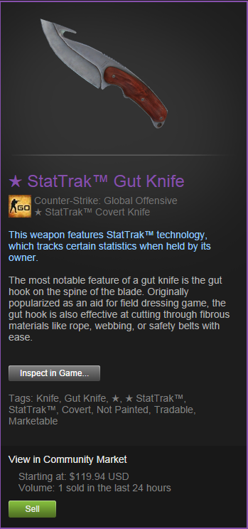 csgolounge_hub's tweet photo. #Giveaway time! Follow + RT for your chance to win a ★ StatTrak™ Gut Knife. Winner chosen in 10 hours. #CSGO http://t.co/gJtdJZwxLj