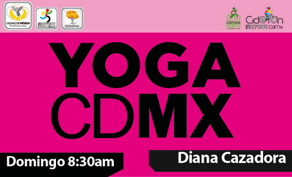 Hoy 8:30 Diana Cazadora #YOGACDMX clase gratuita <a href="/GobiernoDF/">Ex-Defeño</a> @rosaicela_CDMX @RocioB_CDMX <a href="/marianaemiko/">Mariana Emiko</a> #elyoganosune