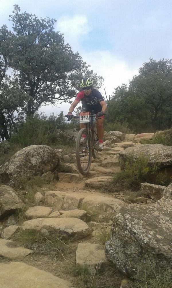 Odenabike's tweet photo. La Meri en plena acció a la #CopaCatalana d'avui! #p6ll673s @Odenaviva @TBELLESMOTOBICI @GALFER_brakes #ecodena #btt http://t.co/7t6T1r5Sfx
