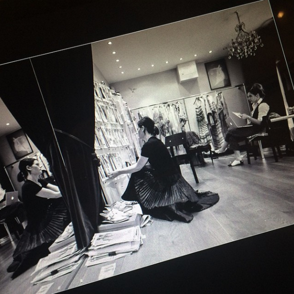 GraziaUK's tweet photo. Watch @TemperleyLondon LIVE right here: http://t.co/rvsXBIbCit #LFW #Grazia360 http://t.co/iSzENRMjbs