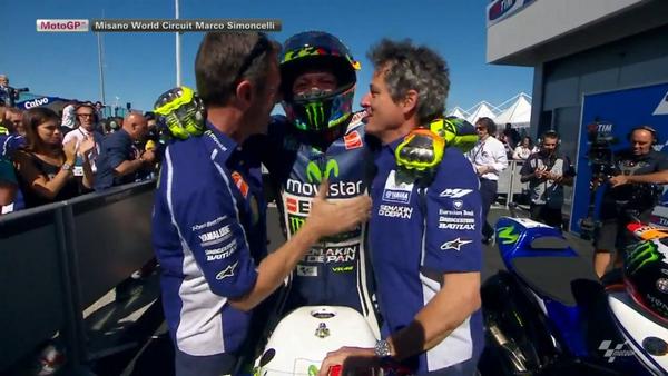 #MotoGP <a href="/ValeYellow46/">Valentino Rossi</a> is the first rider to reach 5,000 career points! #Rossi5000