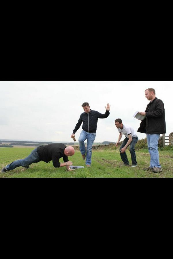 BreatheEasy2016's tweet photo. This is what happens to directors who cut @lukedgriffin s best lines - From our #IndieFilm #DrunksLikeUs shoot http://t.co/uiOapwWzA7