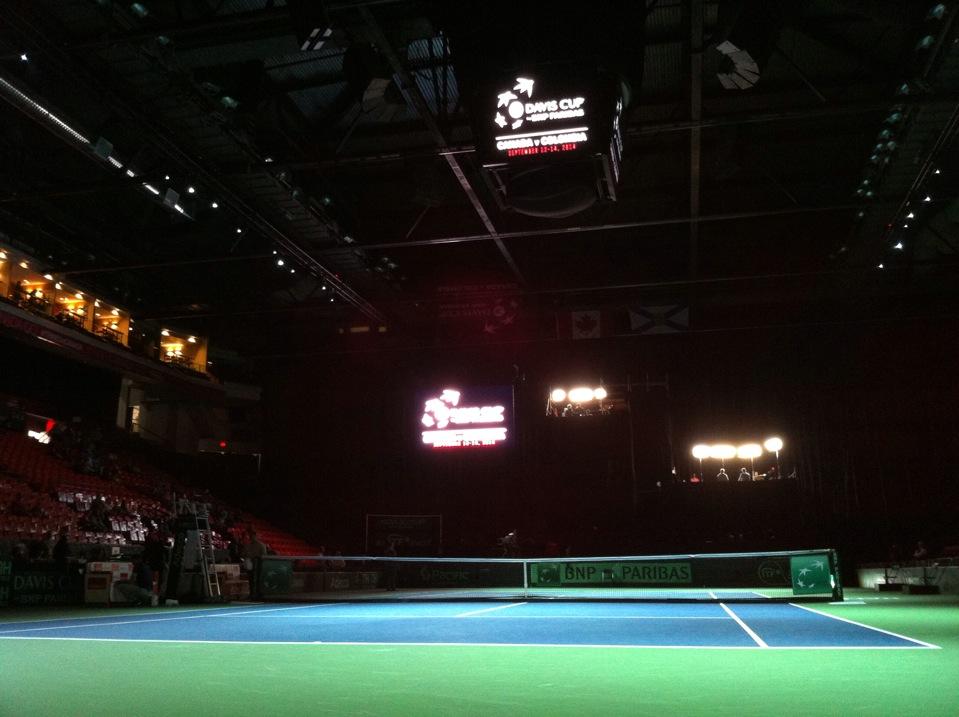 JSSadi's tweet image. Last day of the Davis Cup in Halifax. #TENNISisCANADA (@ Scotiabank Centre in Halifax, NS) swarmapp.com/jssadi/checkin…