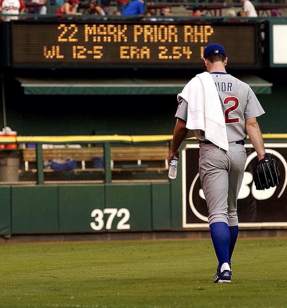 I forgot to say Happy Birthday to one of my favorite baseball players last week. Happy Birthday Mark Prior. 