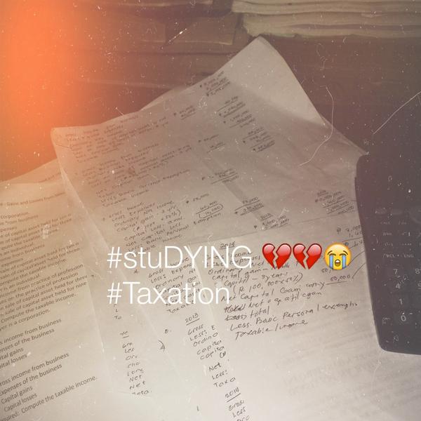 johnhermris's tweet image. #stuDYING #tax #prefinal 💔💔💔