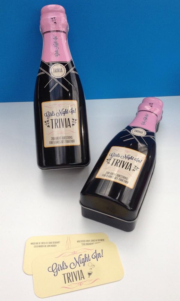 SpinningHatLtd's tweet photo. New 'Girls Night In Trivia' - Stand G29A #TopDrawerLondon http://t.co/evCTsu441d