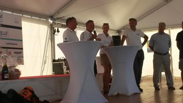 MarOneDesign's tweet image. Remise des prix à Marseille One Design @GC32Racing @villemarseille @mothworlds @Diam24OD