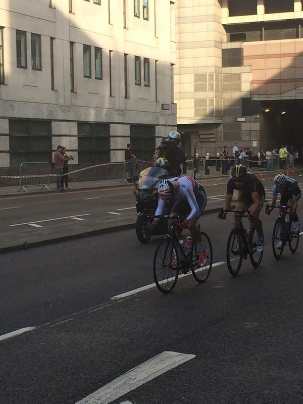 Tour of Britain in London just awesome!