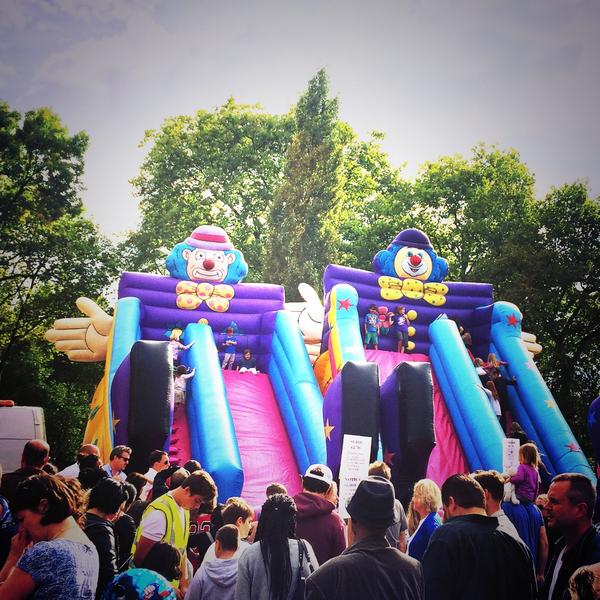 ParkLifeBlog's tweet photo. Thanks for having us @QueensParkDay14! 

Boy that was a busy one.... http://t.co/3R7ASJb0ft
