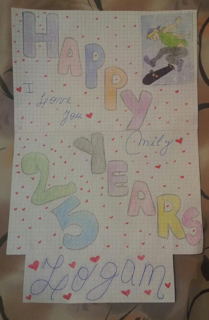 Happy brithday Logan i love you idol. Kisses from argentina     