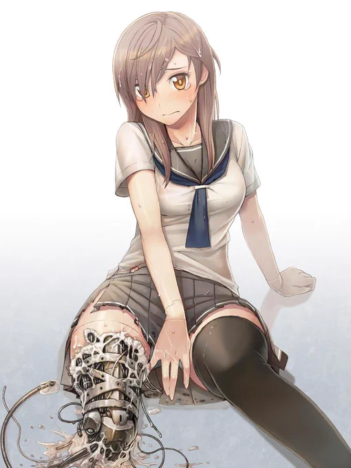 メカバレ絵に着色。メカバレだから気をつけろ。 