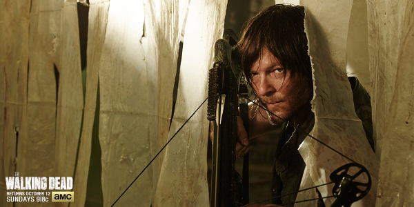 WalkingDead_AMC's tweet photo. In four weeks, the hunt begins. #TheWalkingDead http://t.co/1zrHodyCze