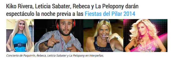 JotDownSpain's tweet photo. No podemos faltar a las Fiestas del Pilar 2014 http://t.co/3FeM17U89u
