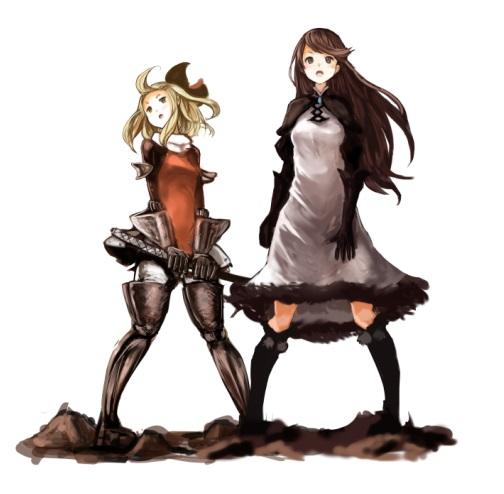 buruxugi's tweet photo. いつだかの絵に手を加えてアニエス追加！ http://t.co/0cZXtDmPg6