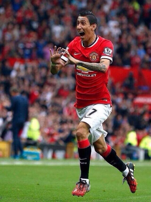 UtdJackkkk's tweet photo. Our new number 7 has already lived up to the shirt. Man of the match today with 1 goal and 1 assist. #MUFC http://t.co/xaNcDhyPZY