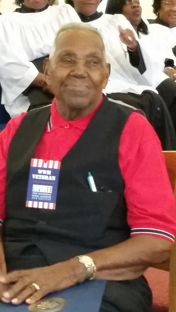 Mr. LAWRENCE BROOKS 105 years old