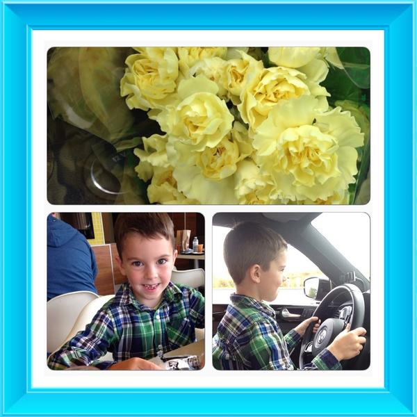 JuliannaMarquis's tweet image. Date day with this guy. #heboughtmeflowers #lunch #firstdrivinglesson #friendjack