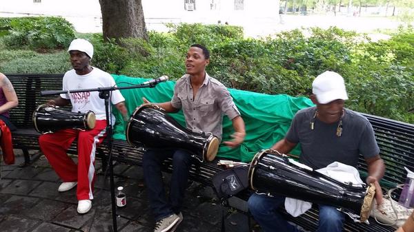 Join us in Congo Square today 3-5pm