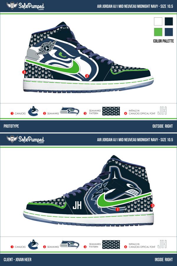 PREVIEW: <a href="/SolePumped/">SolePumped</a> x <a href="/Jumpman23/">Jordan</a> x <a href="/Seahawks/">Seattle Seahawks</a> / <a href="/VanCanucks/">Go To @Canucks</a> for <a href="/JovanHeer/">𝒿ℴ𝓋𝒶𝓃</a> #canucks #seahawks #vancity #NHL #NFL