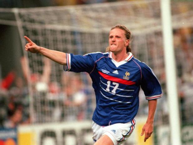  Hahaha!  Happy Birthday Emmanuel Petit. Scorer of France s 1000th goal Manu is 43 today 