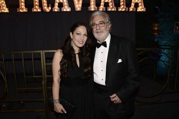 LadyeMaxwell's tweet photo. @Nino_Machaidze looks stunning with a total black outfit at @LAOpera #OperaBall2014 after #Traviata #OpeningNight http://t.co/NXAwdox5UH
