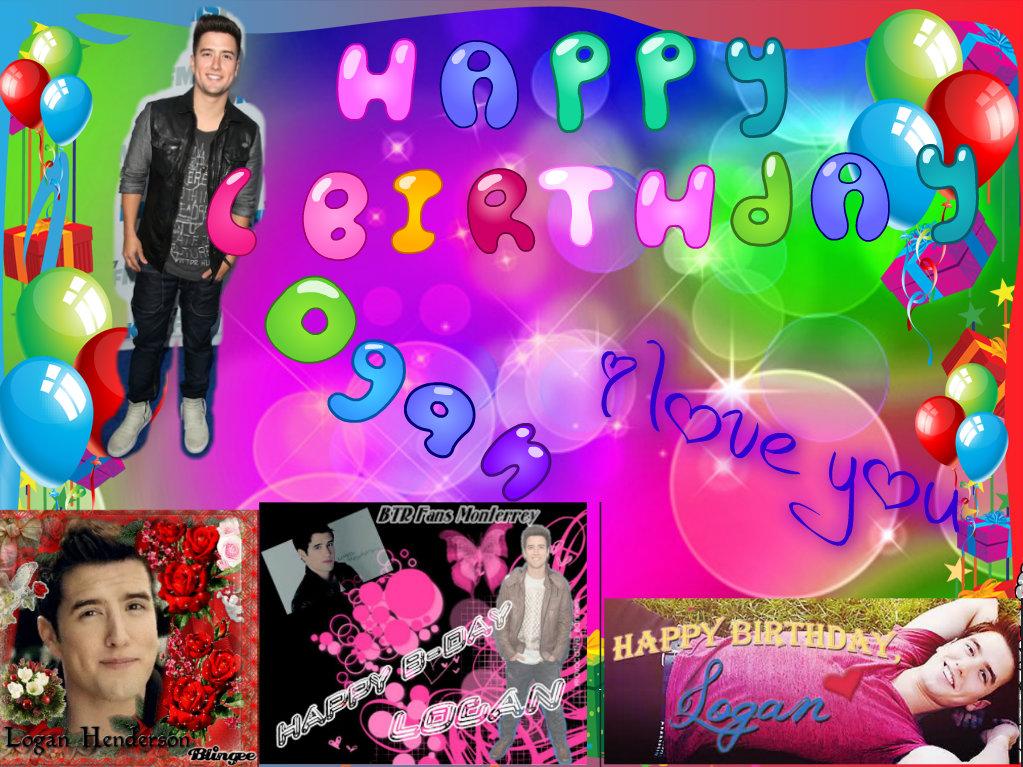  happy birthday logan henderson i love you rusher <3 