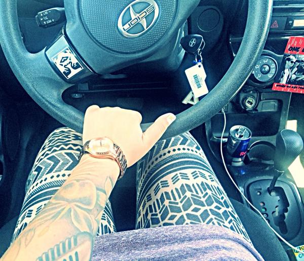 AshleyLockard's tweet image. Loving these tribal pants #obey #ogobey #ScionLife #RedBull #tribal #leggings #tattoo #tattoos #watch #OneDirection