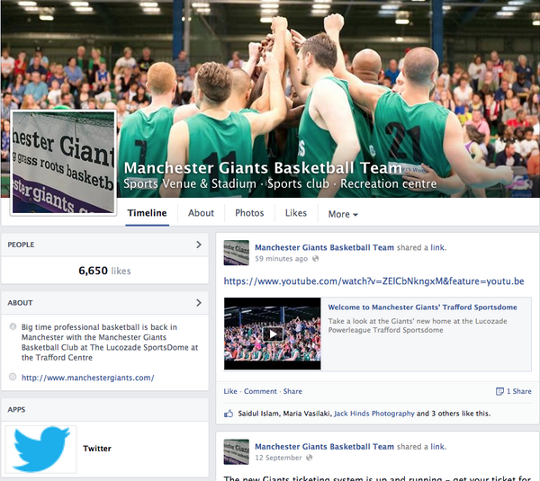 JackHindsPhoto's tweet photo. @ManchesterGiant FB Page has now reached 6,650 likes, 2nd highest amount in the BBL & still growing! #giantsupport http://t.co/iTjvVplmNq