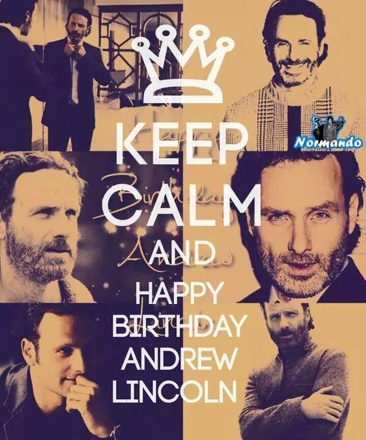 Happy Birthday Andrew Lincoln 