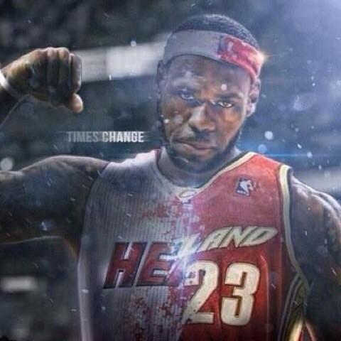 _lebronteam's tweet photo. Powerful picture. #TeamLeBron http://t.co/VroZfMLuoF