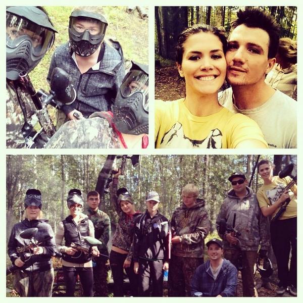GotchaChihuahua's tweet image. Had some fun hunting humans. #humanhunting #paintball