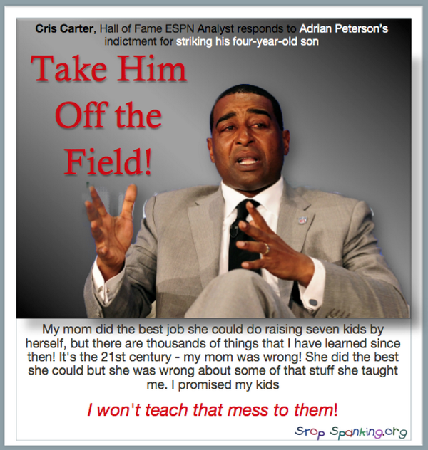 <a href="/ricfouad/">Ric Fouad</a> <a href="/ChildWelfareHub/">Child Welfare Hub</a> Choose a BETTER Way to Raise Your Child! <a href="/criscarter80/">Cris Carter</a> stopspanking.org/resources/