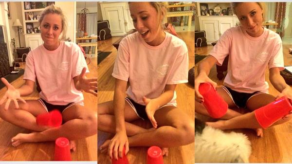 courtney_hope13's tweet photo. Currently training for Miss America. Not one but two cups. Take that Miss New York. http://t.co/ZPW3D2XRZE