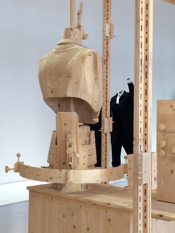 pauldekapper's tweet photo. #Instaltion @Bonnefanten #Maastricht #wood #Ghost http://t.co/1VU23VPPQJ