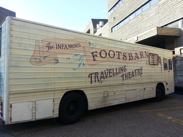 theCentre's tweet image. #Footsbarn have arrived @theCentre – looking forward to seeing the tent go up in Roald Dahl Plass today.