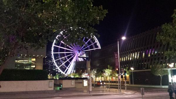 aimee_gust's tweet image. Checkin' out the view from the new James Squires joint at Southbank. @BNEFood #hipbrisbane