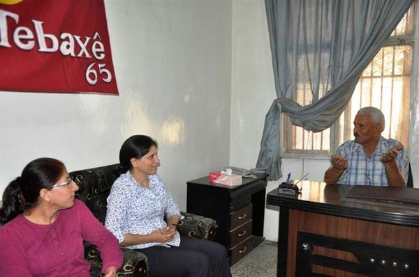 ver_scholl_en's tweet image. #Kobane_Canton: #PYD co-chair Asya Abdullah met w/ #PÇKS (M. Mûsa&apos;s) &amp;amp; #PDKS (C. Baqî&apos;s) to discuss #Rojava situation