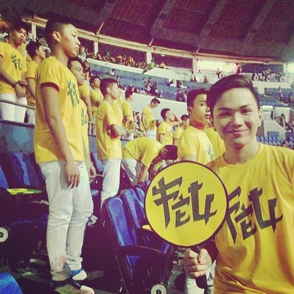 bryancruzv's tweet photo. Cheered with the @FEUBoosters yesterday #UAAPCDC2014 #Charg3back http://t.co/OfR5e7bNHi