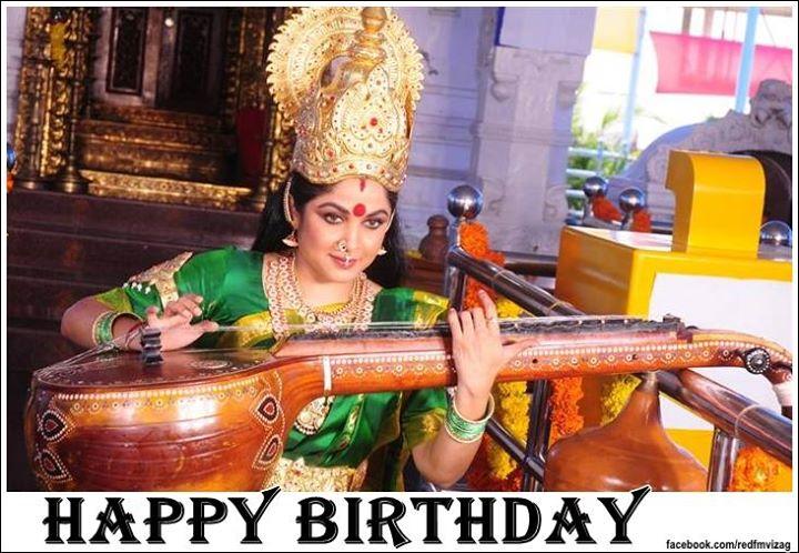 Join us wishing the talented Actress Ramya Krishnan a very Happy Birthday :)) 