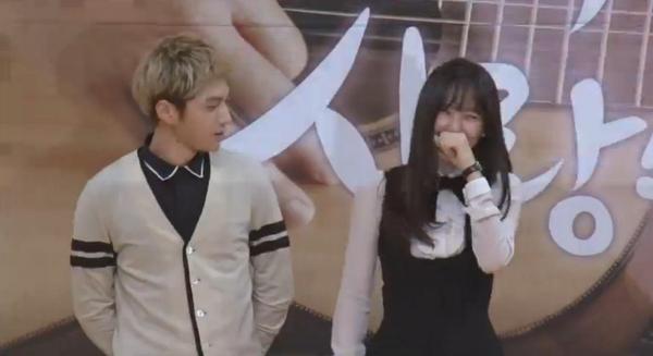 INFINITE7SOUL's tweet image. [VID] 140915 My Lovely Girl Press Conference -  #인피니트 Myungsoo:: youtu.be/fOuTb6f6yfw