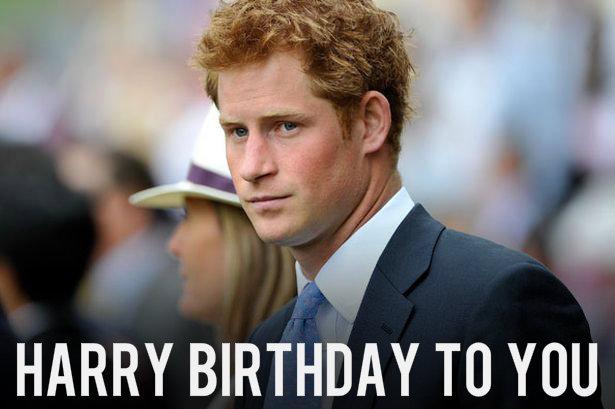 " Happy Birthday Prince Harry! Hes 30 today! 