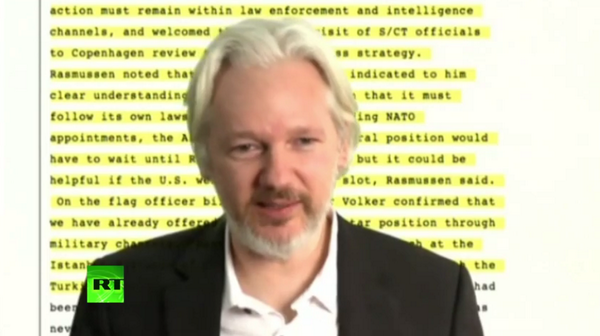 RT_com's tweet photo. LIVE STREAM: #Assange now speaking at #MomentOfTruth conference in NZ http://t.co/9QCMkqNJJf http://t.co/nYVIZKGFMp