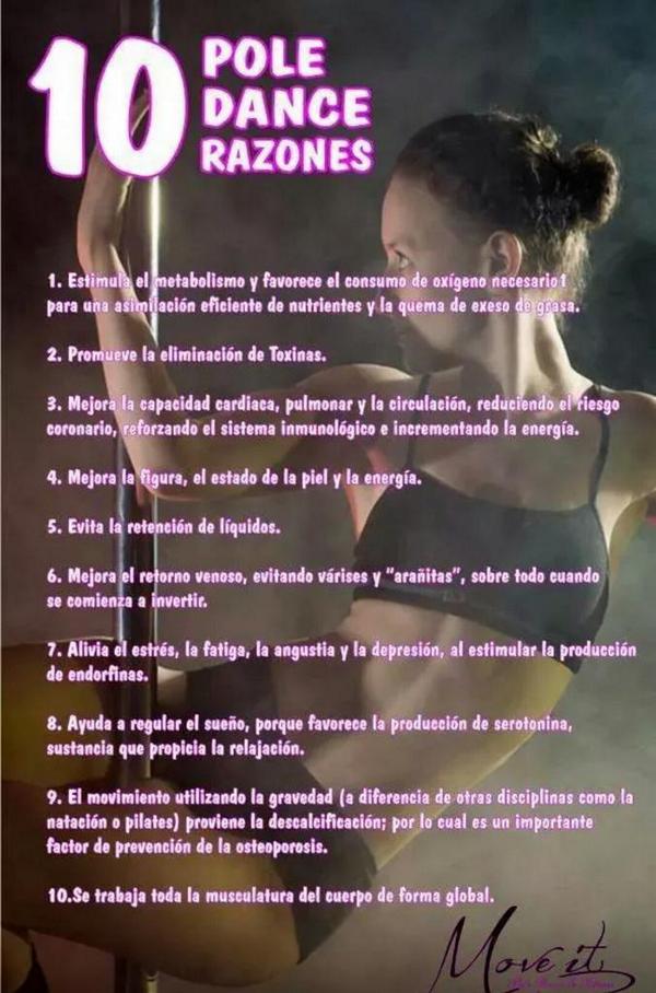 poledancedeusto's tweet photo. 10RAZONES PARA PRACTICAR POLE DANCE! http://t.co/yeM3xZBMz6