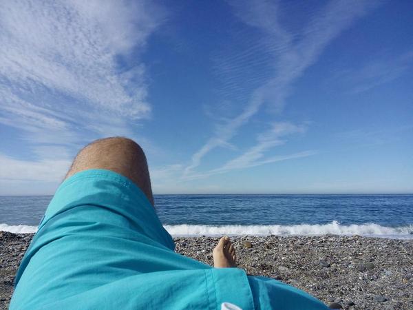 arvyrojiblanco's tweet photo. ultimo dia de playita @IreneR007 http://t.co/m3Ptekb28E